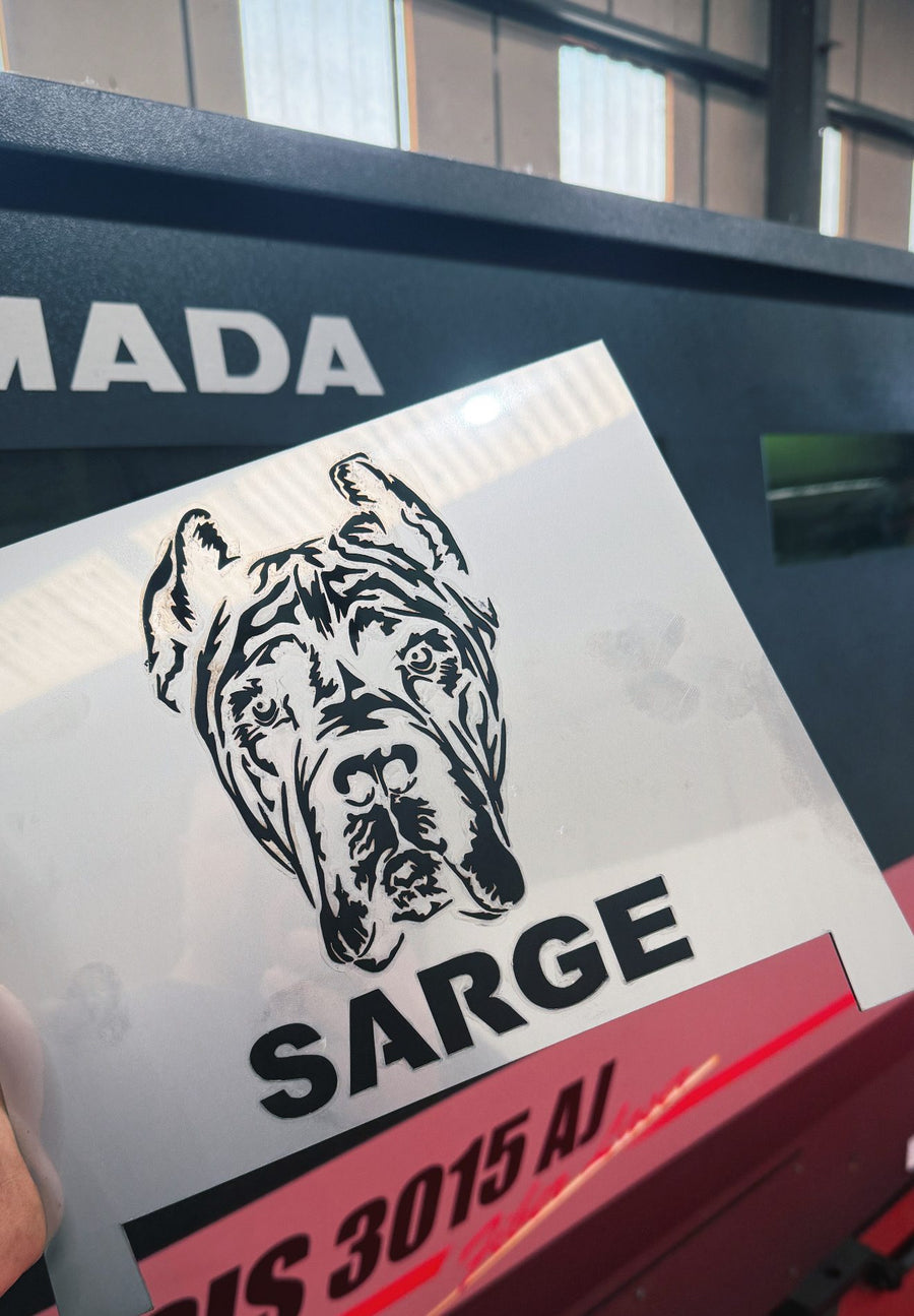 Signs & stencils – Detailed one-offs